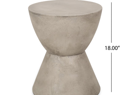 Outdoor MGO Side Table, Light Grey_70883.00