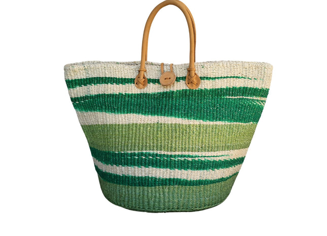 Health Handmade Sisal Market Basket Tote Bag