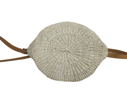 Life Top Handcrafted Sisal Straw Crossbody Bag