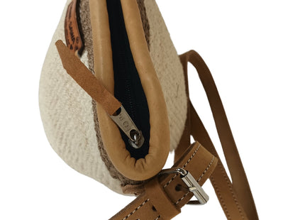 Life Top Handcrafted Sisal Straw Crossbody Bag