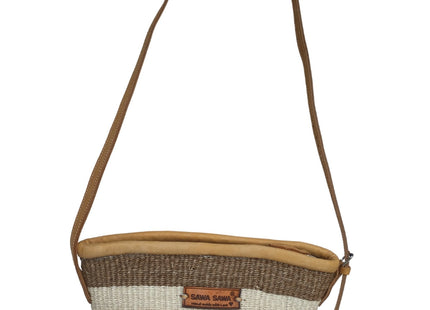 Life Top Handcrafted Sisal Straw Crossbody Bag