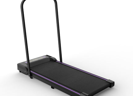 Under Desk Treadmill, Walking Pad, 2 in 1 Portable Treadmill with Handle Remote Control LED Display, Walking Jogging Machine for Home Office Use Black