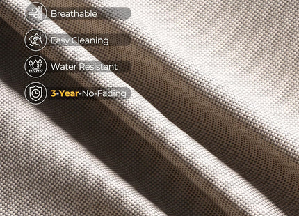 Outdoor Sectional Patio Furniture Set with Fire Pit