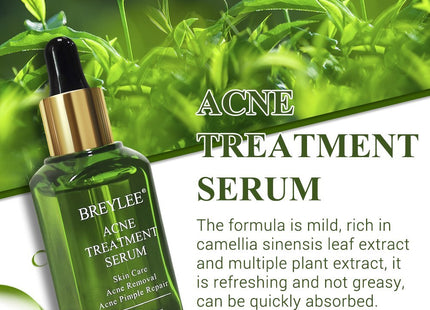 BREYLEE Acne Treatment Serum Face Facial Anti Acne Scar Removal Cream Skin Care Whitening Repair Pimple Remover For Acne