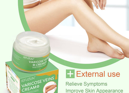 Vein Cream Red Blood Streaks Repair Earthworm Leg Bruises Bulge Relief Pain Safflower Skin care lotion Varicose Cream