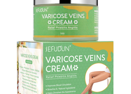 Vein Cream Red Blood Streaks Repair Earthworm Leg Bruises Bulge Relief Pain Safflower Skin care lotion Varicose Cream