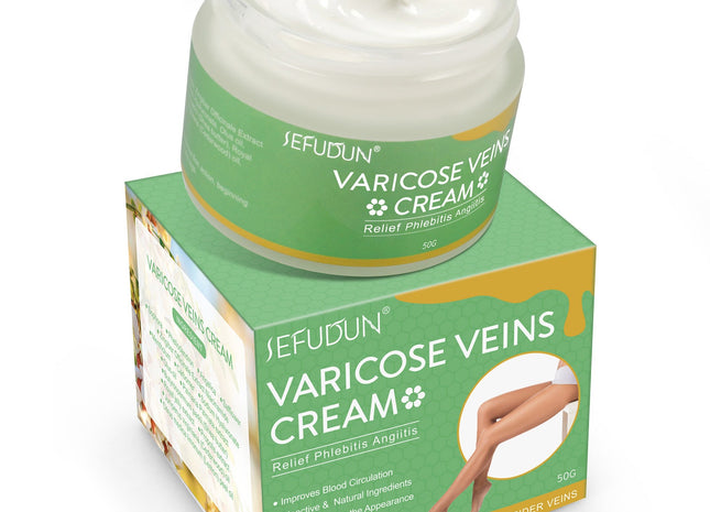 Vein Cream Red Blood Streaks Repair Earthworm Leg Bruises Bulge Relief Pain Safflower Skin care lotion Varicose Cream
