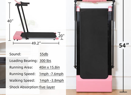 Treadmills for Home, Treadmill with LED for Walking & Running