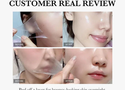 Face Night Mask Collagen Wrapping Mask Natural Ingredients Firming Elasticity & Hydration Anti-wrinkle For Skin Care