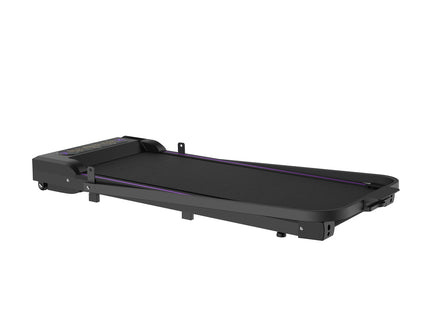 Under Desk Treadmill, Walking Pad, 2 in 1 Portable Treadmill with Handle Remote Control LED Display, Walking Jogging Machine for Home Office Use Black