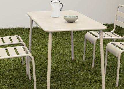 Sella long table outdoor dining table villa courtyard balcony table outdoor leisure table simple garden waterproof table