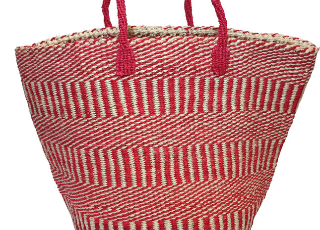 Brave Handmade Sisal Market Tote Bag