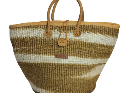 Earth Life Art Handmade Sisal Basket Tote Bag