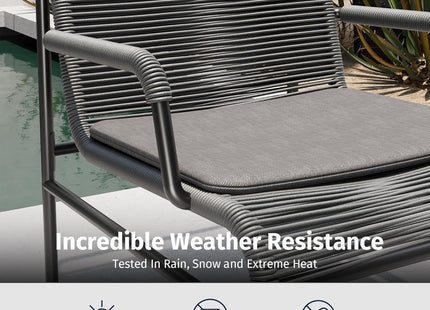 Stylish Four Piece Patio Furniture Set for Outdoor Comfort