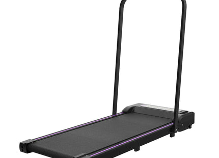 Under Desk Treadmill, Walking Pad, 2 in 1 Portable Treadmill with Handle Remote Control LED Display, Walking Jogging Machine for Home Office Use Black