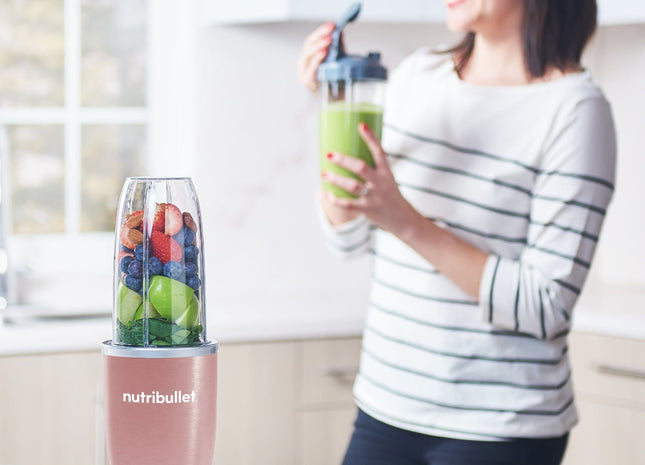 NutriBullet Pro 32 oz 900 Watts Personal Blender-Rose Gold