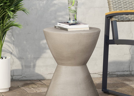 Outdoor MGO Side Table, Light Grey_70883.00