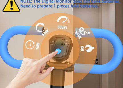 Stair Stepper for Home-Upgrade Vertical Climber Workout Machine for Full-Body Exercise Climber Fitness Equipment with Stable Frame Adjustable Handlebar-Blue