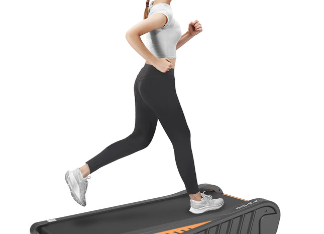 Home Exercise Walking Pad Under Desk Treadmill 8% Incline for Small Space