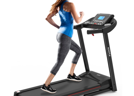 Fitshow App Home Foldable Treadmill with Incline, Folding Treadmill for Home Workout, Electric Walking Running Treadmill Machine 5' LCD Screen 250 LB Capacity Bluetooth Music
