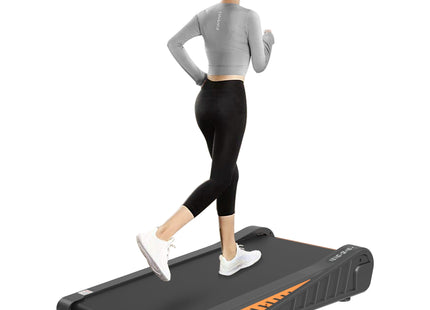 Home Exercise Walking Pad Under Desk Treadmill 8% Incline for Small Space