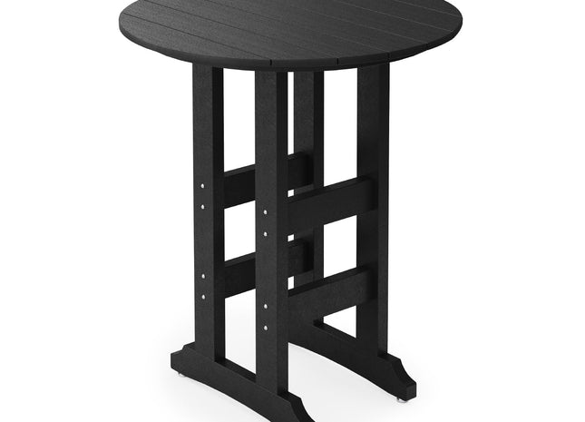SoPoly 36" Round Bar Table