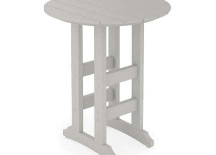 SoPoly 36" Round Bar Table