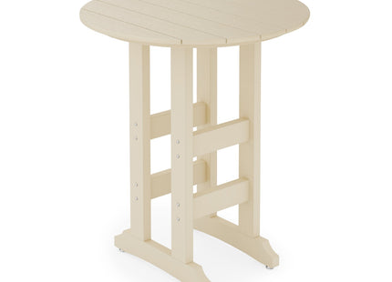 SoPoly 36" Round Bar Table