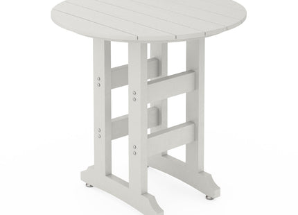 SoPoly 36" Round Counter Table