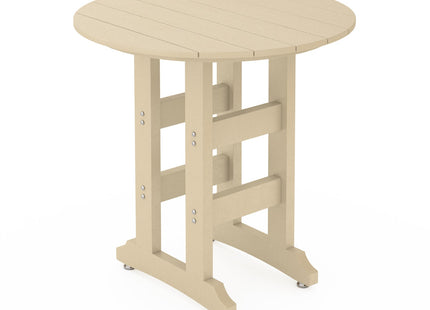 SoPoly 36" Round Counter Table