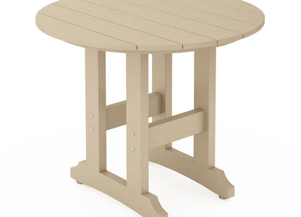 SoPoly 36" Round Dining Table