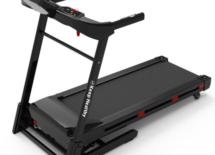 Treadmills for Home, Electric Treadmill with  Automatic Incline, Foldable 3.5HP Workout Running Machine Walking, Double Running Board Shock Absorption Pulse Sensor Bluetooth Speaker APP FITSHOW.400lbs