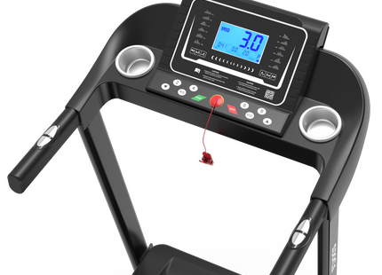 Fitshow App Home Foldable Treadmill with Incline, Folding Treadmill for Home Workout, Electric Walking Running Treadmill Machine 5' LCD Screen 250 LB Capacity Bluetooth Music