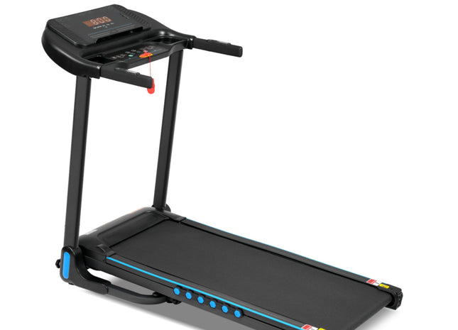 Incline Treadmill for Running & Walking, 3.0 HP Treadmills For Home 350 lbs Weight Capacity Hydraulic System Auto-Folding Treadmill with Type C & USB Charge For Android, 10MPH, Bluetooth Speaker