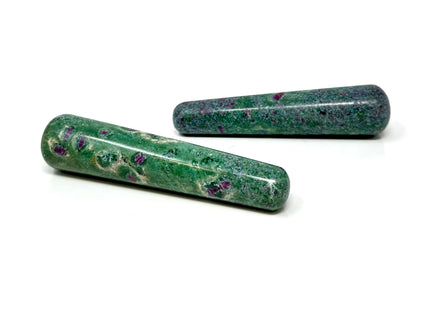 Hand-Carved Crystal Massage Wand