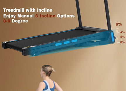 New Treadmills for Home, 3.5HP Hydraulic System Auto Foldable Treadmill with Incline,10MPH 350Lbs Weight Capacity Electric Treadmills with Heart Rate Sensors,Type C & USB Charge ,Bluetooth Speaker