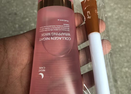 Face Night Mask Collagen Wrapping Mask Natural Ingredients Firming Elasticity & Hydration Anti-wrinkle For Skin Care