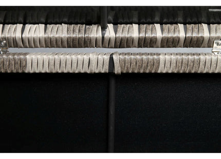 Stylish Wicker Outdoor Storage End Table with Grey Mix Finish and Durable Construction