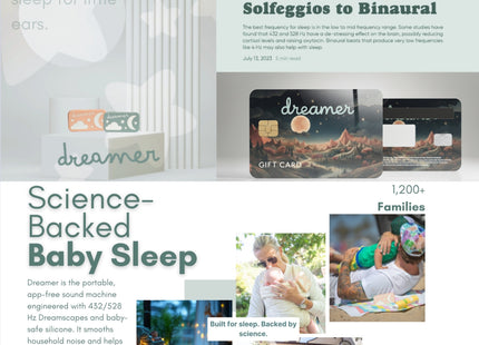 Dreamer™— Designed to Calm Bedtime Stress