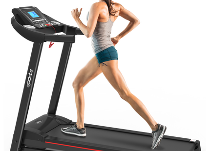 Fitshow App Home Foldable Treadmill with Incline, Folding Treadmill for Home Workout, Electric Walking Running Treadmill Machine 5' LCD Screen 250 LB Capacity Bluetooth Music