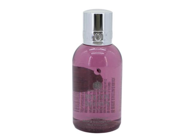 MOLTON BROWN Fiery Pink Bath & Shower Gel 3.3oz - Imperfect Container