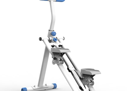 Stair Stepper with resistance Home-Upgrade Vertical Climber Workout Machine for Full-Body Exercise Climber Fitness Equipment with Stable Frame Adjustable Handlebar-Blue