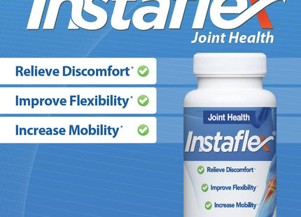 Instaflex Joint Support Supplement - Clinically Studied Joint Relief Blend of Glucosamine, MSM, White Willow, Turmeric, Ginger, Cayenne, Hyaluronic Acid - 90 Capsules