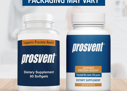 Prosvent Advanced Men's Prostate Support Natural Supplement 60 softgels