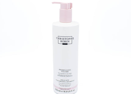 CHRISTOPHE ROBIN Delicate Volumizing Shampoo with Rose Extracts 16.9oz - Imperfect Container