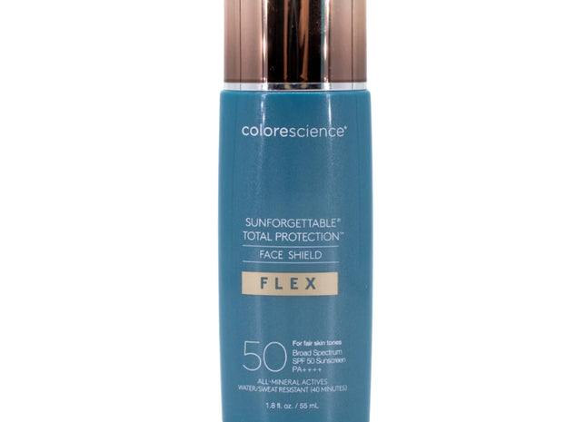colorescience Sunforgettable Total Protection Face Shield Flex SPF 50 MEDIUM 1.8oz - Imperfect Box