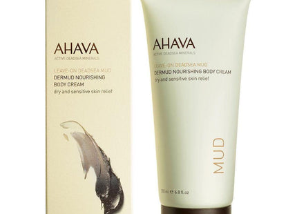 Ahava Dead Sea Mud Dermud Nourishing Body Cream 6.8 Oz