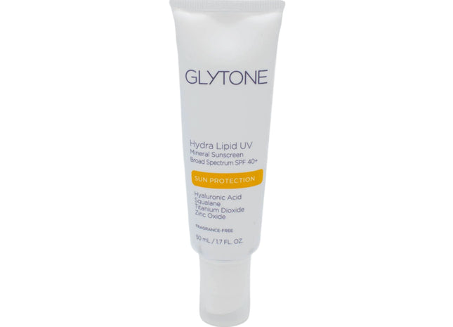 GLYTONE Hydra Lipid UV Mineral Sunscreen SPF 40+ 1.7oz - Small Amount Missing