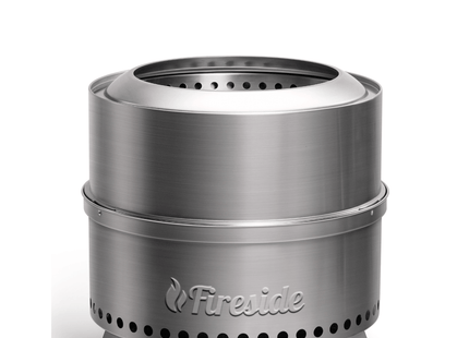 Pluto R19-SS Smokeless Outdoor Fire Pit -  Stainless Steel