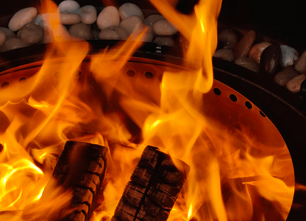 Fireside Pluto R29 Outdoor Fire Pit  - Painted Black